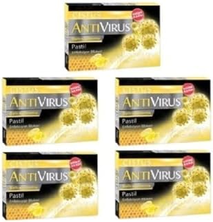 Cistus Antivirus Ballı Limonlu Pastil, 5 Kutu