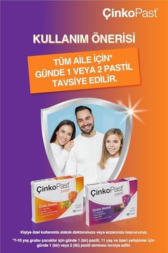Alternative view of Çinkopast Pastil, Portakallı ve Nane, 2'li Paket, 24 Pastil