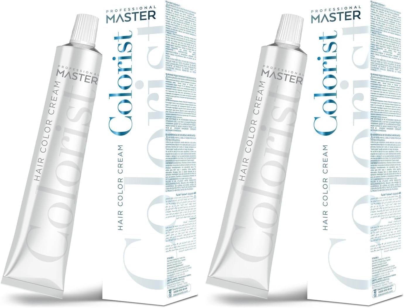 Professional Tüp Saç Boyası Boya 60 ml 911 Ekstra Açıcı Sarı (2 paketi)