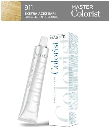 Alternative view of Professional Tüp Saç Boyası Boya 60 ml 911 Ekstra Açıcı Sarı (2 paketi)