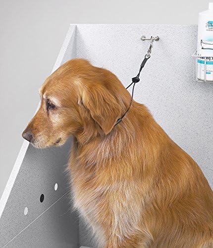 Alternative view of Top Performance Kablo Bakım Halkası - Tımar Sırasında Köpekleri Masanın Üstünde Güvenli Bir Şekilde Sabitlemek için Ultra Sert ve Dayanıklı Halkalar, 38 cm (2 paketi)