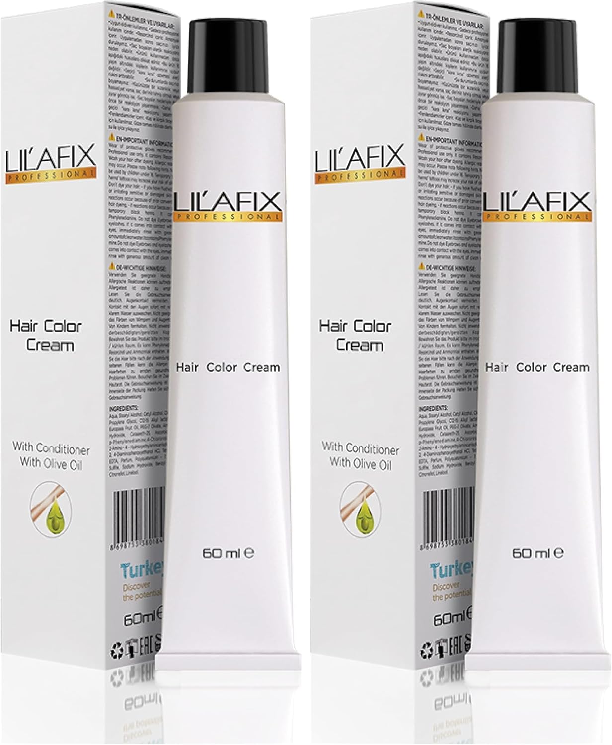 Alternative view of Tüp Saç Boyası 60 ml 7.65 Lal Kızılı (2 paketi)