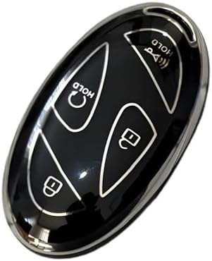 Alternative view of AutoHan Keys 5 Butonlu Anahtar Kılıfı, Yeni Tucson, Ioniq, Kona ile Uyumlu, Siyah Gümüş