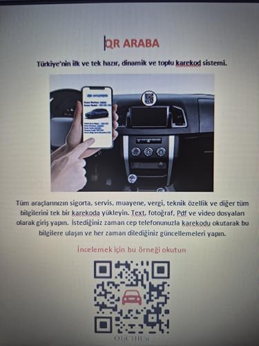 Alternative view of Araba Karekodu, Hazır Araba Karekodu Aracınızın Dijital Kimliği