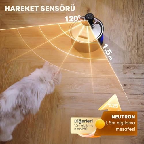 Alternative view of NTL-PW-25B OTOMATİK, SENSÖRLÜ, AKILLI EVCİL HAYVAN SU KABI, SU PINARI, SU SEBİLİ