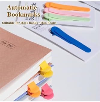 Alternative view of 3 Adet Otomatik Kitap Ayracı Silikon, Okumak Için Kitap Işaretleri Akıllı Ayraç