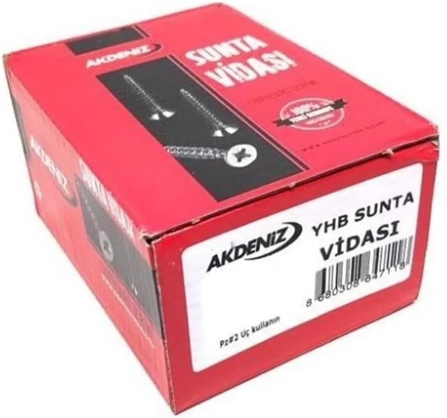 Alternative view of Akdeniz Sunta Vidası 3.5x40 Çinko 500 Adet