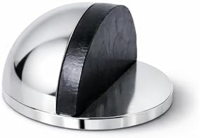 Alternative view of Yapışkanlı Kapı Kolu Stoperi Tamponu, Metal Kapı Stopu (Krom)