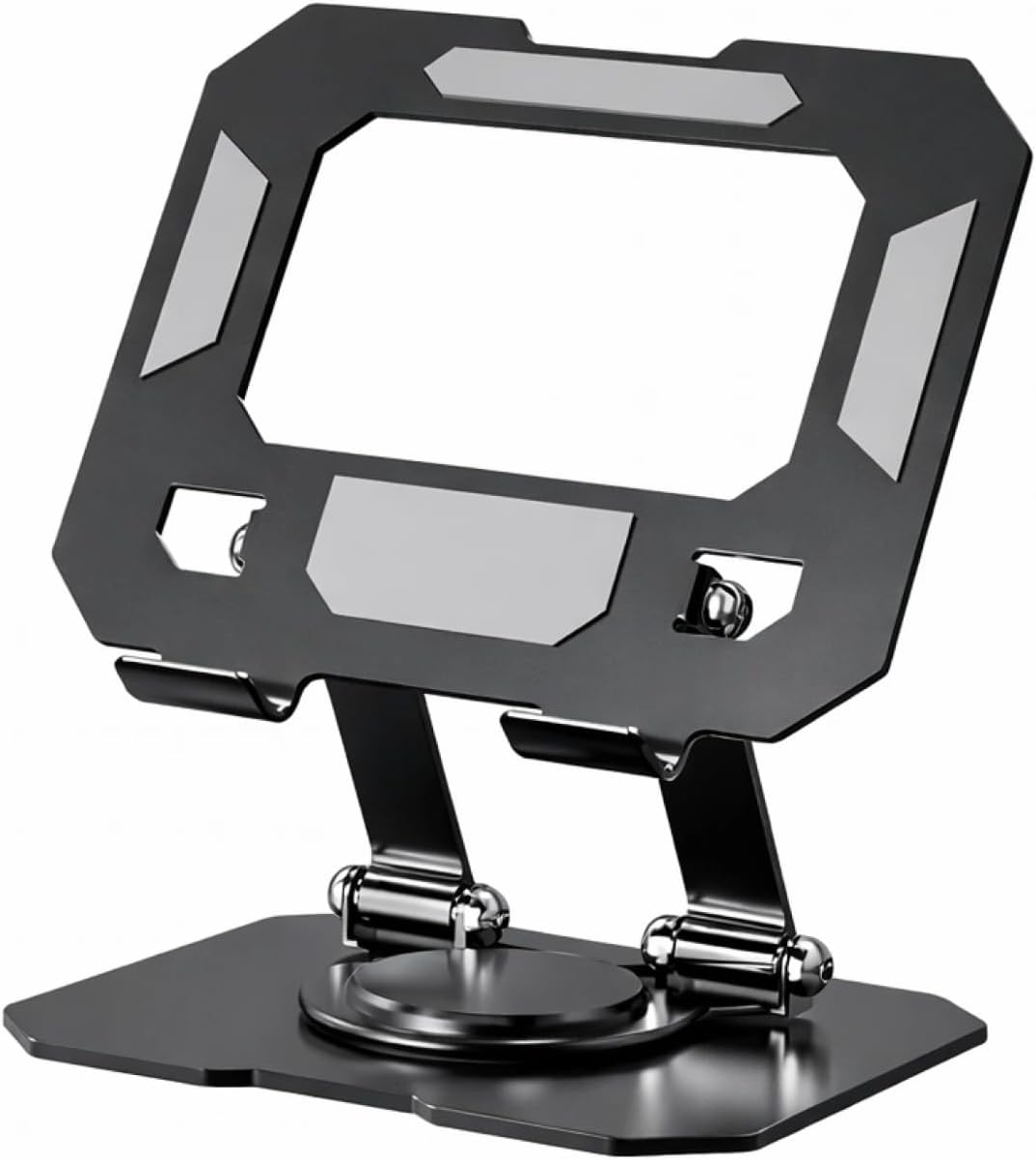 Alternative view of Tablet Standı 360 Derece Dönebilen Tablet Stand Katlanabilir Metal Tablet Tutucu Standı Tablet ve Telefon Tutucu Stant Tablet Tutucu Metal