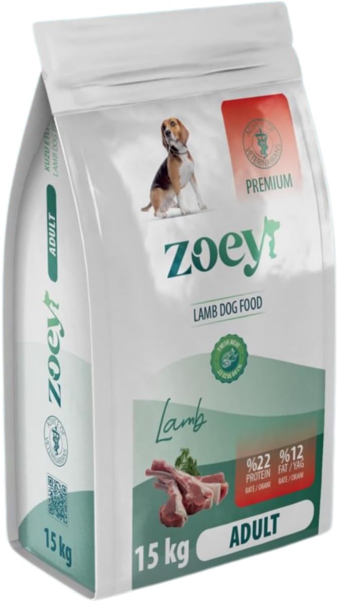 Zoey Kuzulu Yetişkin Köpek Maması 15 Kg