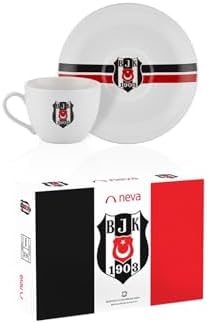 Lisanslı Çizgili 2'li Çay Fincan Takımı