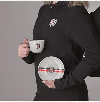 Alternative view of Lisanslı Çizgili 2'li Çay Fincan Takımı