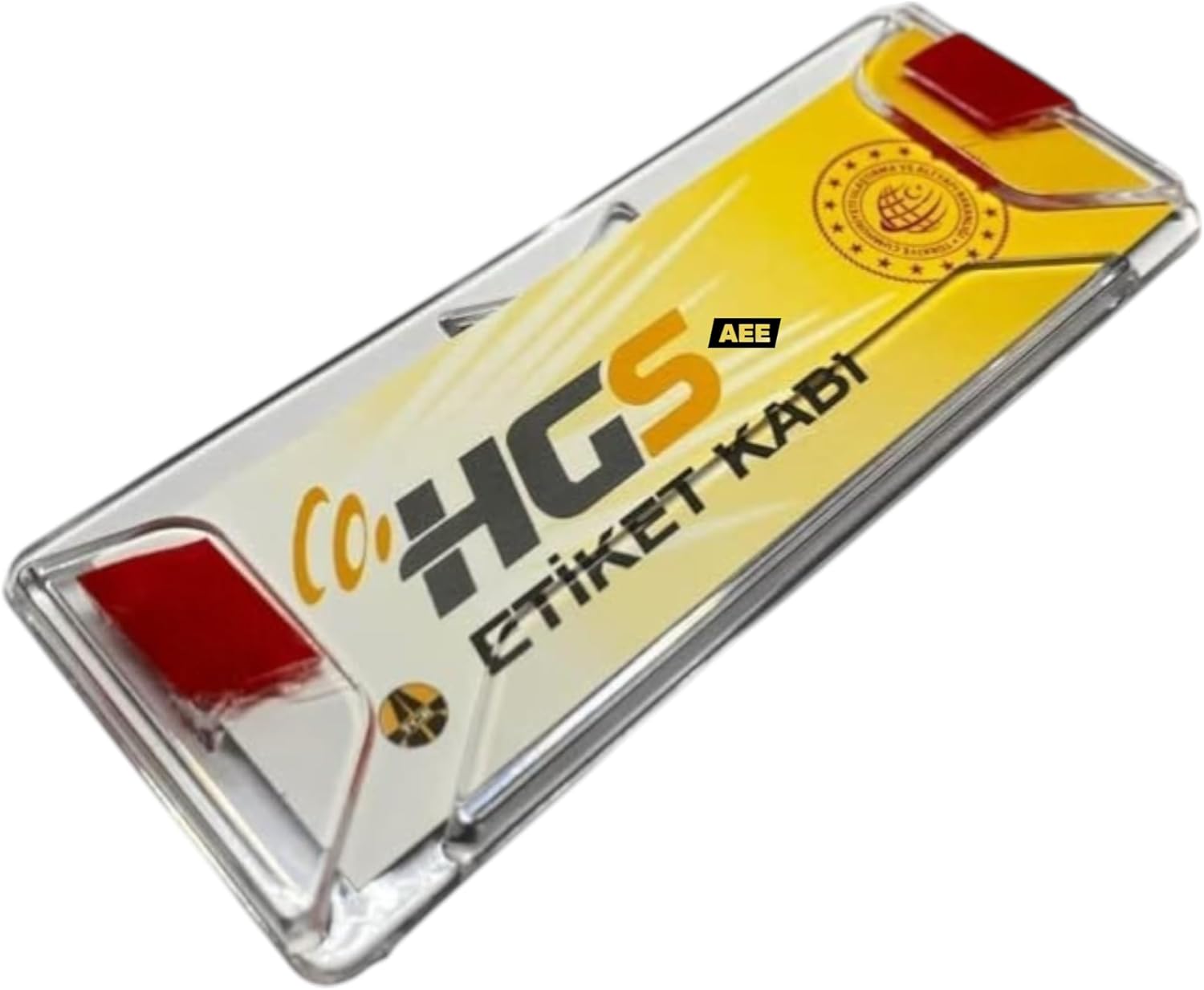 Alternative view of HGS Etiket Kabı – Şeffaf HGS Etiket Tutucu, Kolay Tak Çıkar HGS Aparatı, Araç Camı İçin HGS Etiket Kabı