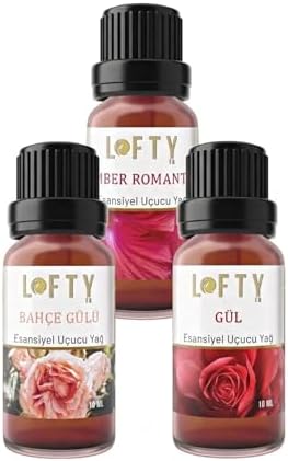 Alternative view of Lofty Gül, Bahçe Gülü, Doğal Uçucu Yağ Saf Buhurdanlık Esansı Oda Kokusu Esans Buhur Yağı 10ml