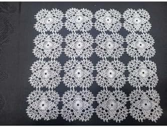 Serdar Çeyiz Evi iğne oyası mutfak mendili 6 lı Krem 20 x 20