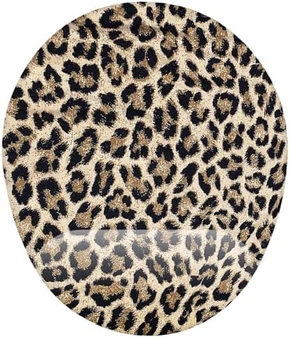 Leopar Desenli Bilek Destekli Mouse Pad