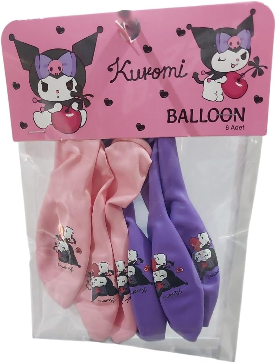 Timon Lisanslı Balon, 6'lı Paket, Pembe