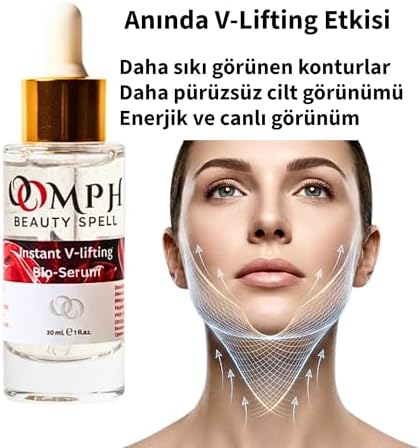 V-Lifting Bio-Serum, Anında V-Lifting Peptit Yüz Serumu, Kırışıklık Karşıtı, Enerjik Derin Okyanus Bacillus Ferment, kolajen,Hyaluronik Asit ve Niasinamid