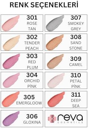 Vegan Krem Göz Farı - No. 304 | Temiz Içerik, Uzun Süre Kalıcı & Mono Cream Eyeshadow