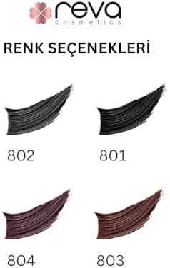 Alternative view of Hacim Veren Hibrit Maskara - Hybrid Volume Mascara Brown - No: 803 - Vegan & Temiz Içerik