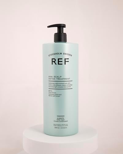 Alternative view of REF AHA Scalp Detox Treatment 1000 ml10-IN-1 AHA Saç Derisi Detoks Bakımı (Yağlanma, kepeklenme, dökülme, nemlendirme, hassasiyet ve serinletici saç bakım ürünü)