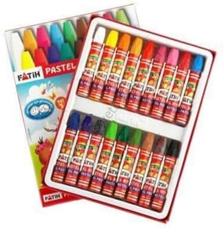 0330 Pastel Boya, 18 Renk, Çocuklar İçin