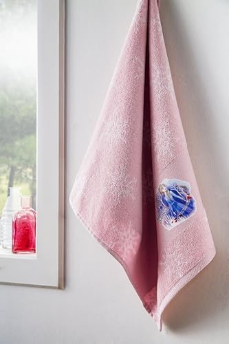 Özdilek Lisanslı Kız Havlu Bornoz Set Pembe 7/8 Yaş