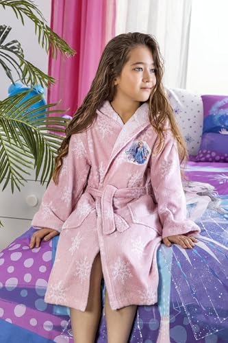 Alternative view of Özdilek Lisanslı Kız Havlu Bornoz Set Pembe 7/8 Yaş