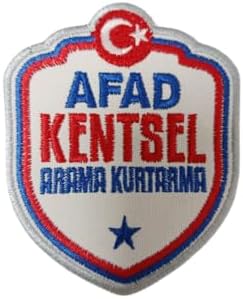 Alternative view of AFAD Kentsel Arama Kurtarma Kol Yaması, Kol Peçi ve Kol Arması - Resmi Ekipman