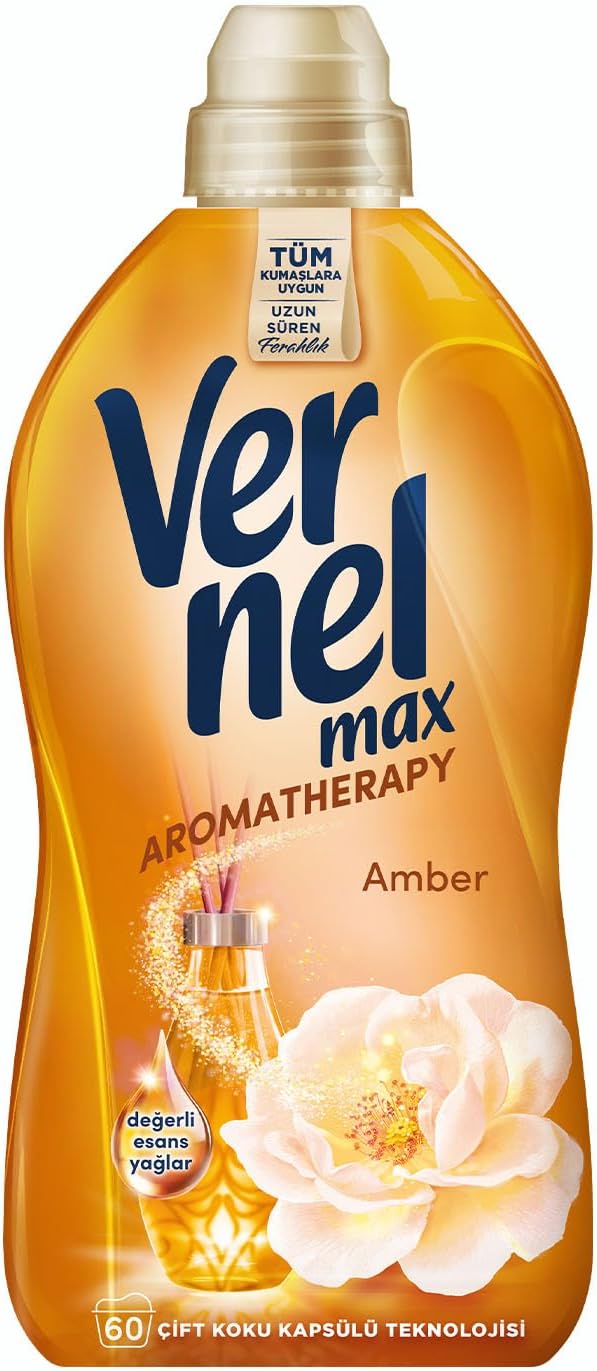 Alternative view of Vernel Max Kokulu 60 Yıkama Konsantre Çamaşır Yumuşatıcısı (1 x 1440 mL)