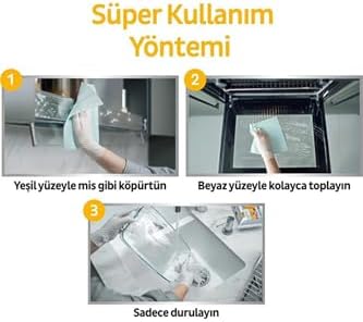 Alternative view of Yüzey Temizlik Mendili Yağ Çözücü 30 Adet (2 ADET)