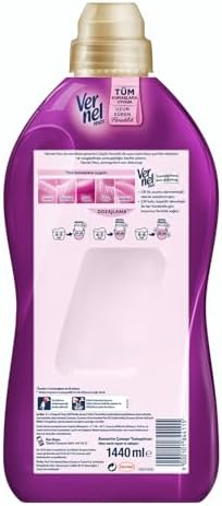 Vernel Max Orkide Kokulu 60 Yıkama Konsantre Çamaşır Yumuşatıcısı (1 x 1440 mL)