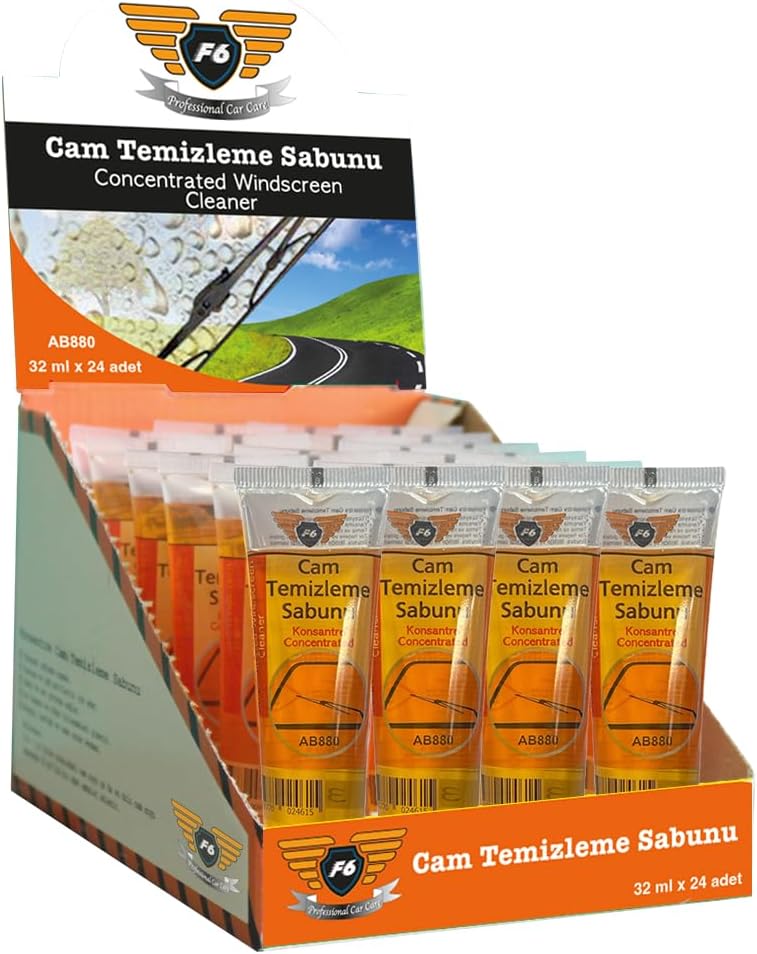 F6 CAM TEMİZLEME SABUNU