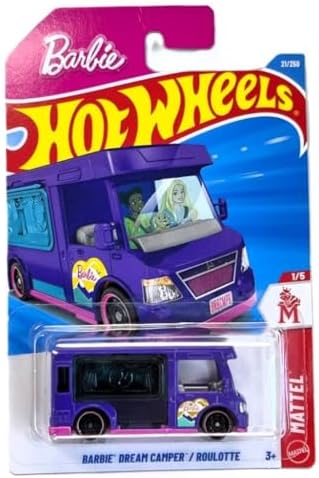 Alternative view of Tekli Arabalar BARBIE DREAM CAMPER/ROULETTE (KISA KART) JJK72