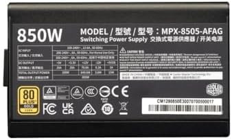 Cooler MPX-8505-AFAG-BEU 850W ATX3.1 PCIE-E 5.1 80+ Full Modüler Power
