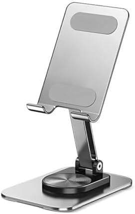 Alternative view of Çok Yönlü 360° Dönebilen Metal Gövdeli Telefon Standı Ayarlanır ve Katlanır Masa Üstü Kullanımı Için Tüm Telefonlara Uygundur