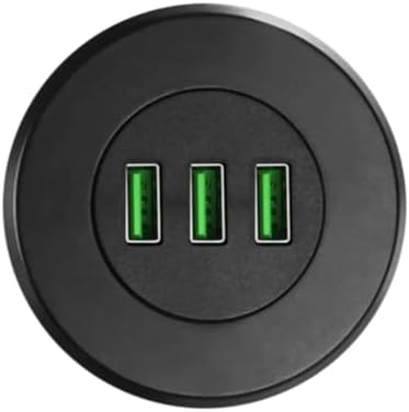 Alternative view of 2860 USB 3 Port Hub Masaüstü Gömme Çoklayıcı Çoğaltıcı Kablolu Şarj