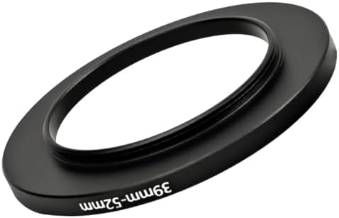 39mm – 52mm -Up Ring Adaptör – 39mm Lens için 52mm Filtre Dönüştürücü Halka (UV, CPL, ND Filtre Uyumlu)