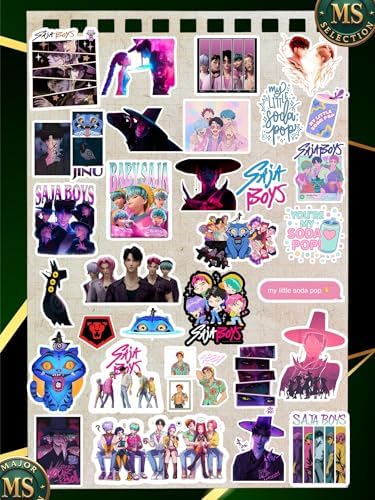 Kpop Huntrix Saja Boys Seti 31 Adet Suya Dayanıklı
