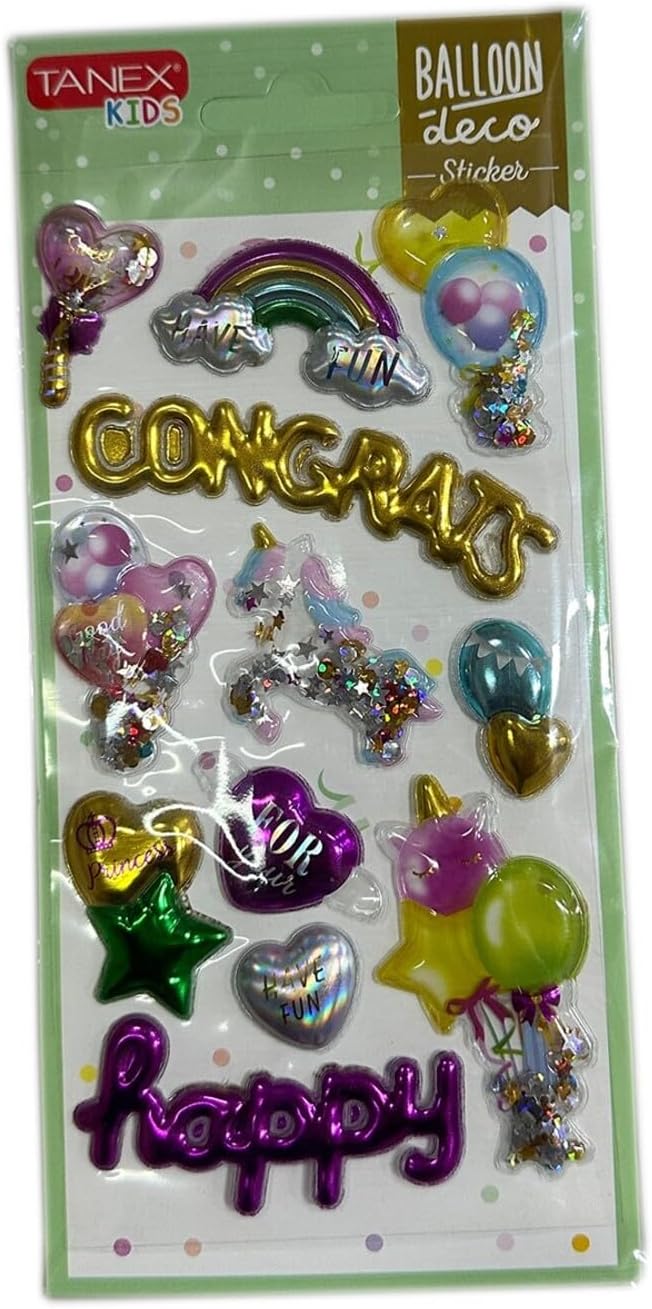MINISO Tanex Balon Serisi 5 Adet, 839400014