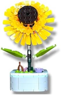 MINISO 150 Parça Ayçiçeği Yapım Seti - Gerçekçi Ve Dekoratif Yapı Oyuncağı, DT06289-2