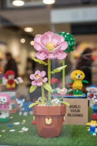 MINISO Pembe Gülü Dekoratif Oyun Bloğu, 813810015