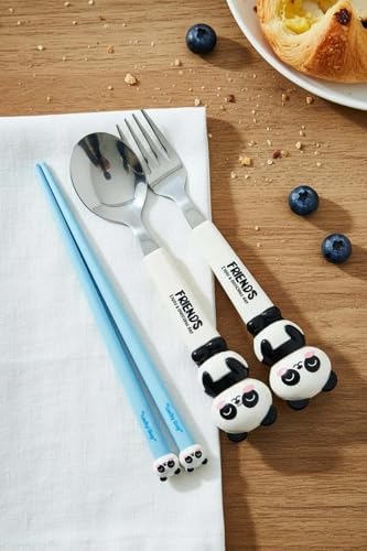 MINISO Figürlü Çatal Kaşık Chopstick Seti, 343400103