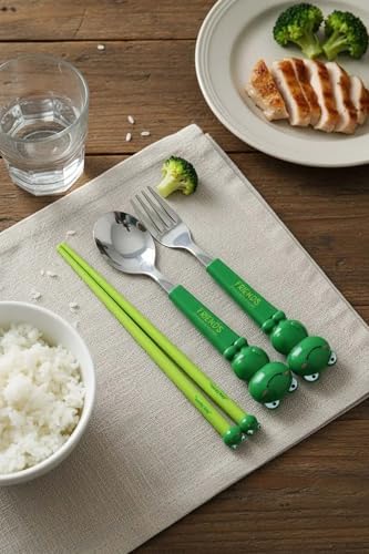 Alternative view of MINISO Figürlü Çatal Kaşık Chopstick Seti, 343400103