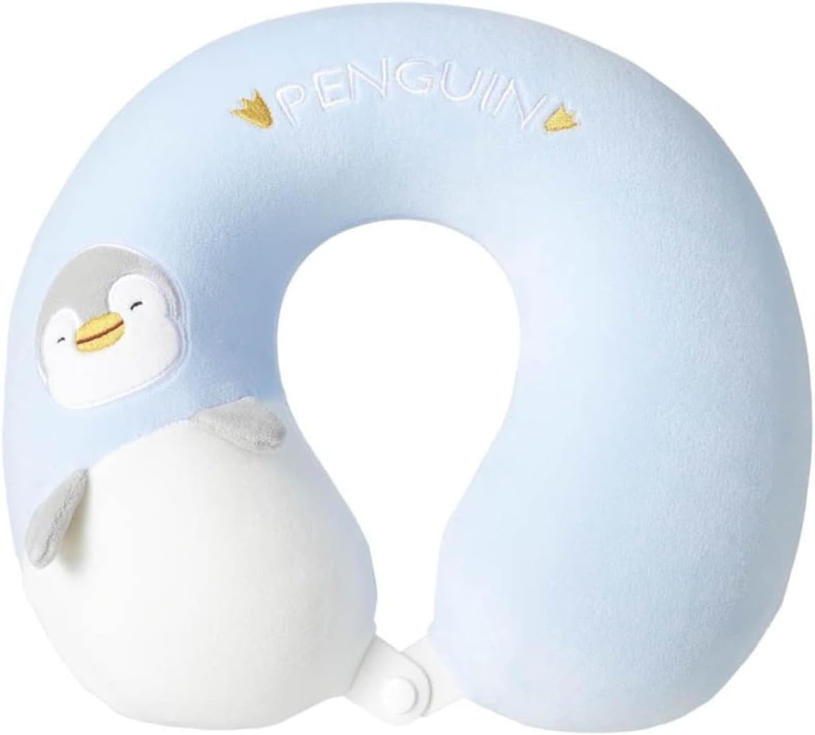 MINISO Hafızalı Sünger Kadife Dokulu Boyun Yastığı, Seyahat Yastığı - 32 Cm, 2014420410101