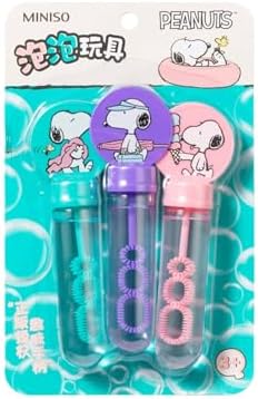MINISO Lisanslı Seyahat Serisi Mini Baloncuk Çubuğu (3 Adet), 2014693610109