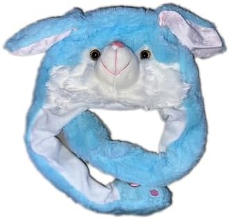 MINISO Kulakları Hareket Eden Peluş Şapka - Tavşan, Standart, 832700175, Çok Renkli, Yetişkin