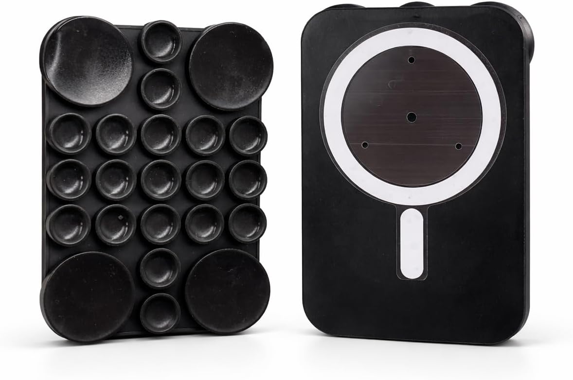 Alternative view of MagSafe ile Uyumlu Vantuzlu Telefon Tutucu – Silikon Octopus Suction Cup Phone Holder, Kılıf Arkasına Yapışan Manyetik Stand, Selfie Video Vlog Çekim için Eller Serbest (Siyah)