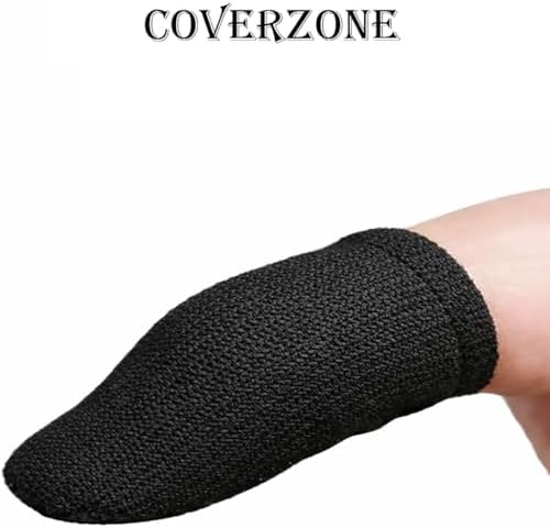 Alternative view of Mobil Oyun Parmak Kılıfı, Yüksek Hassasiyetli Dokunmatik Parmak Kolu, Terletmeyen Kaydırmaz Gamer Finger Sleeve, FPS PUBG Oyun Aksesuarı, Telefon Tablet Uyumlu - KP01 (İki Çift - Siyah)