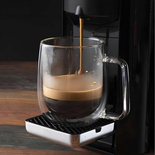 Alternative view of 2 Adet 250 ml Çift Cidarlı Borosilikat Cam Kupa Bardak Termisil Dayanıklı Şeffaf Kahve Çay Espresso Fincanı Cam Bardak Seti